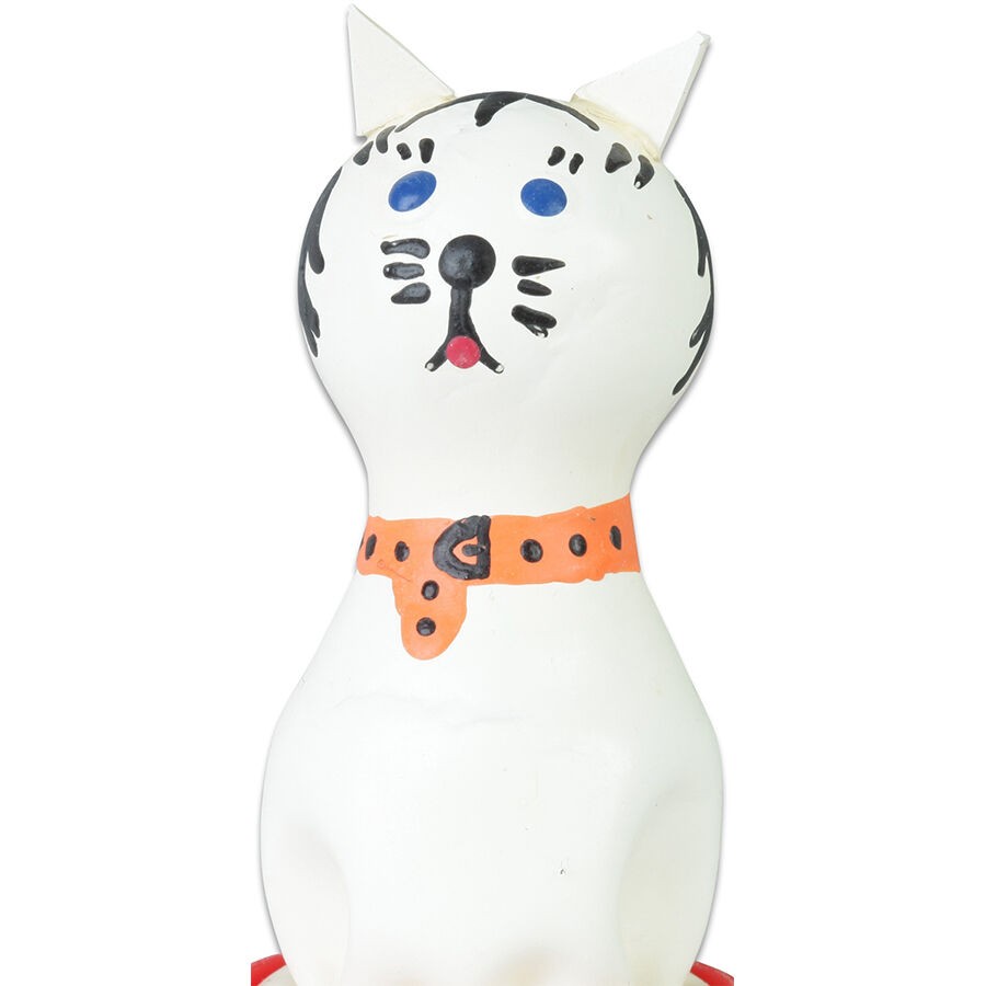 CONDOMERIE - HANDBEMALTE NEUHEITSKONDOME KATZE WEISS